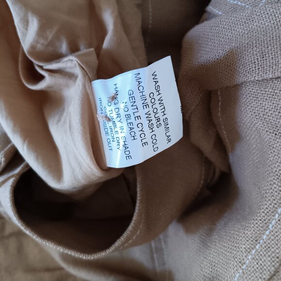 Women's Mon Renn Golden Toasted Tan Maxi Skirt - Picture 6 of 7